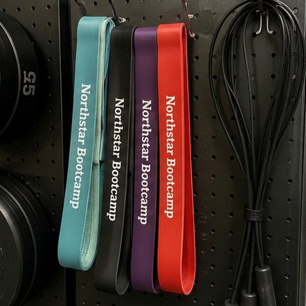Branded booty bands with logo