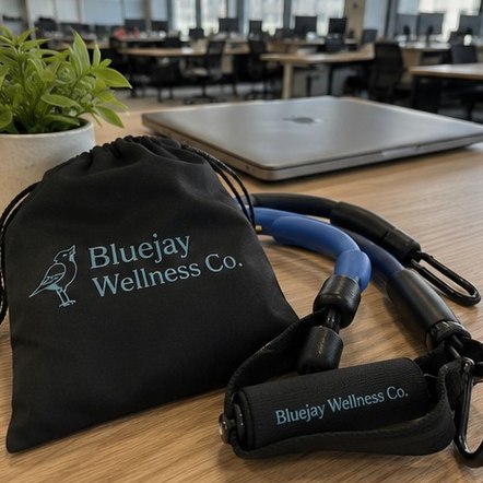 Customized booty bands for corporate wellness