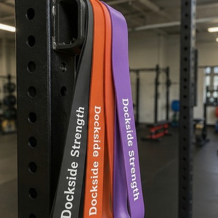 Promotional custom booty bands with company logo